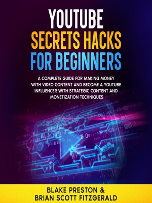 cover image of YouTube Secrets Hacks for Beginners
